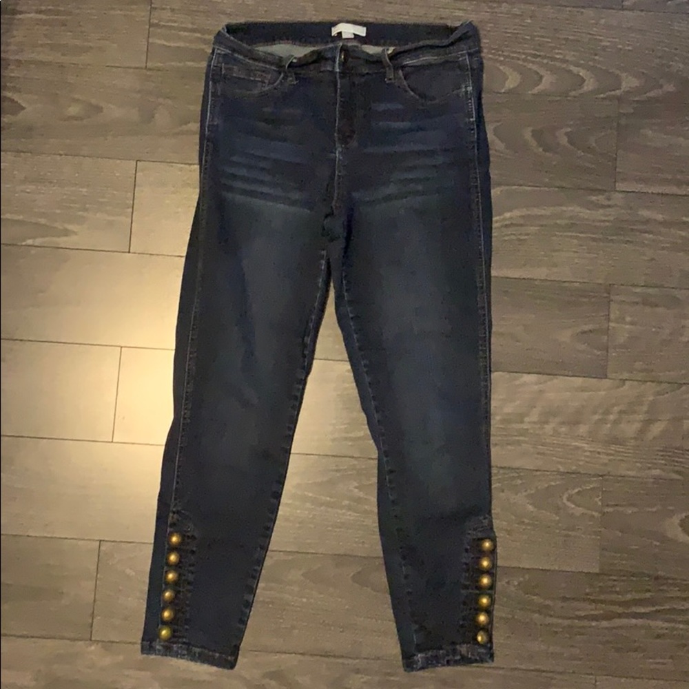 NY&Co Skinny Fit Ankle Length Jeans